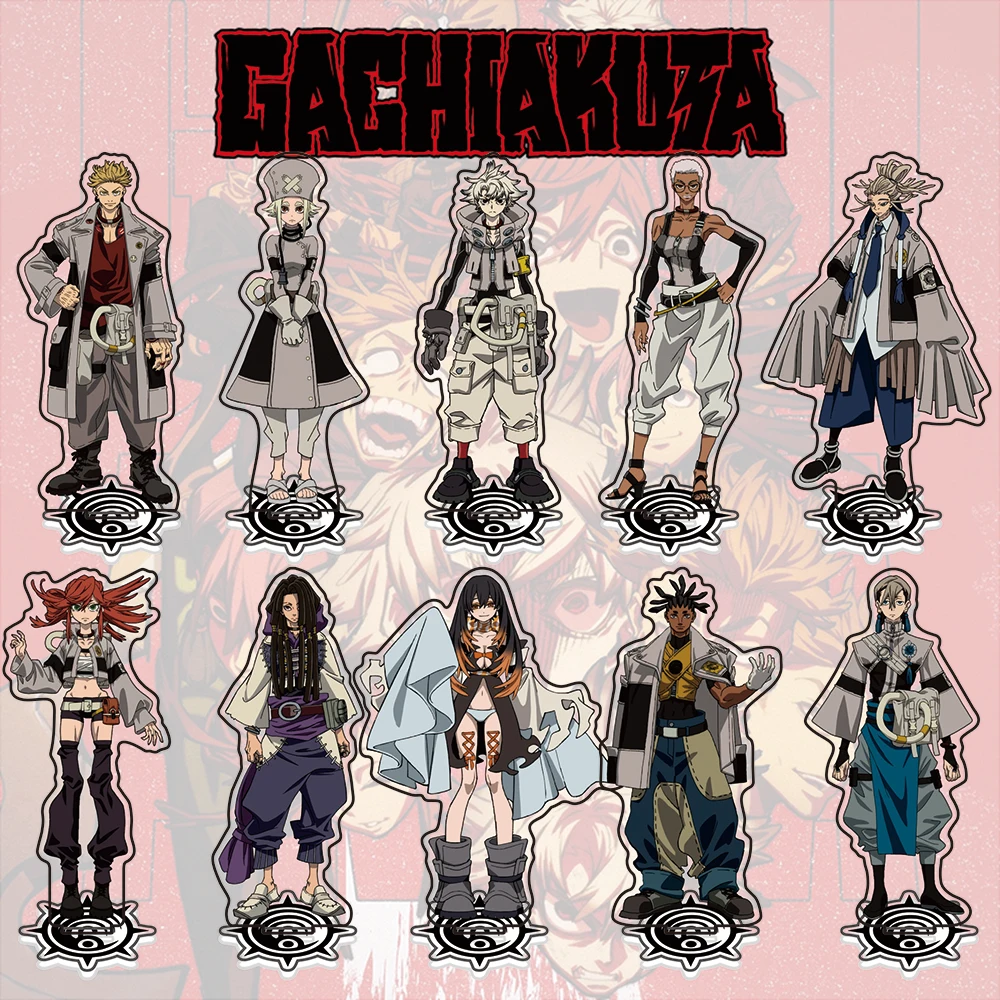 Gachiakuta Acrylic Standee Classic Pose Rudo Engine Zenkoku Figure Model Manga Merch Desk Display Collector Gift