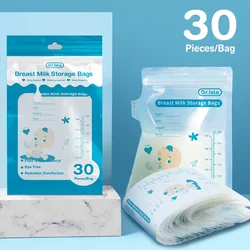 Dr.isla 30Pcs 250ML Breast milk storage bag Disposable small capacity frozen milk storage bag BPA Free