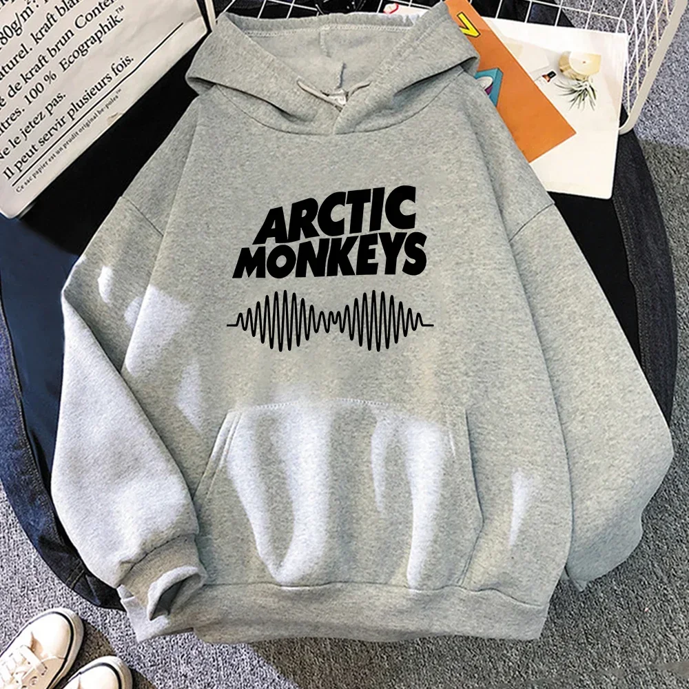 Jesień Mężczyźni Kobiety Moda Bluzy Rock Arctic Monkeys Print Bluza Hip Hop Bluzy Kobiety Płaszcze Rapper Sweter Unisex Odzież