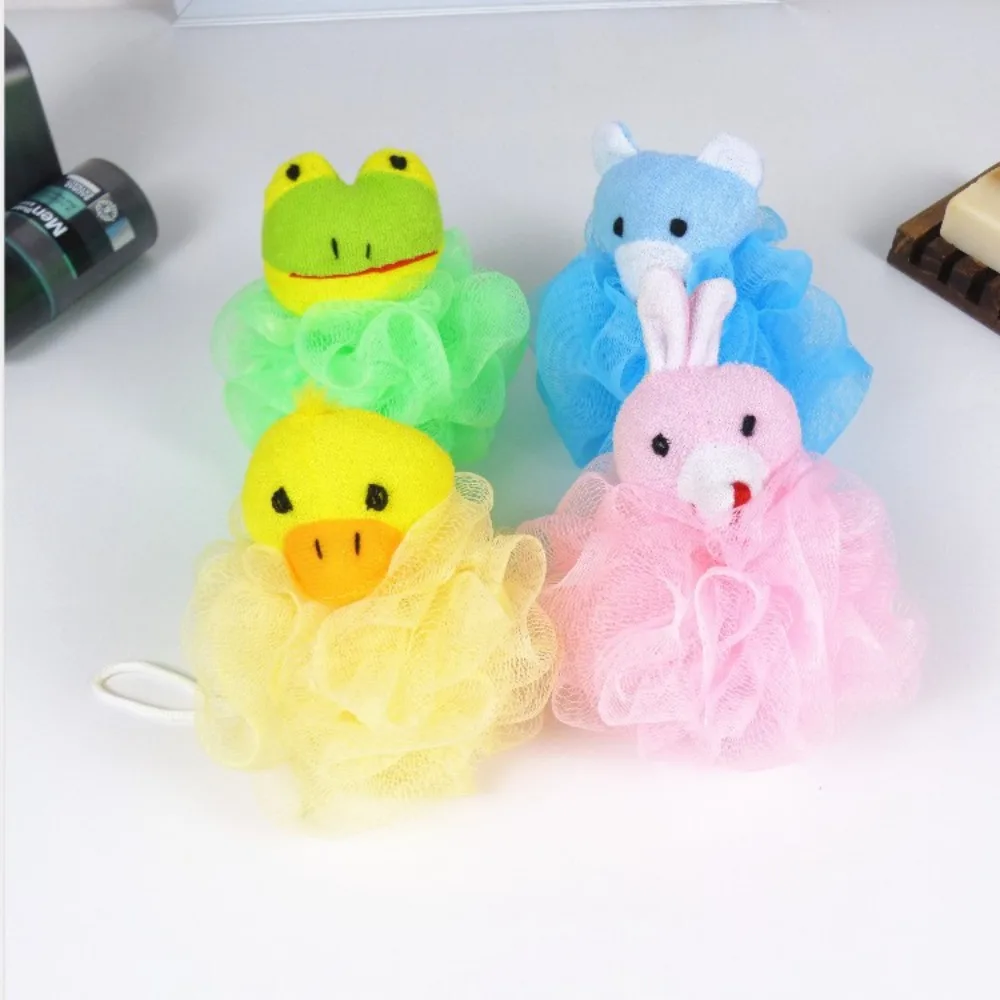 

1 шт. губки для ванны, отшелушивающие шарики для ванны в форме животных, сетчатая губка для ванны из люфы, губка для ванны с животными, скруббер для тела, сетчатые шарики для душа, хит продаж