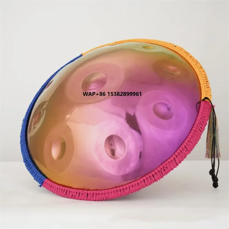 High-end Handpan in D Minor Professional-grade Music Instruments Handcrafted Handpan Drum
