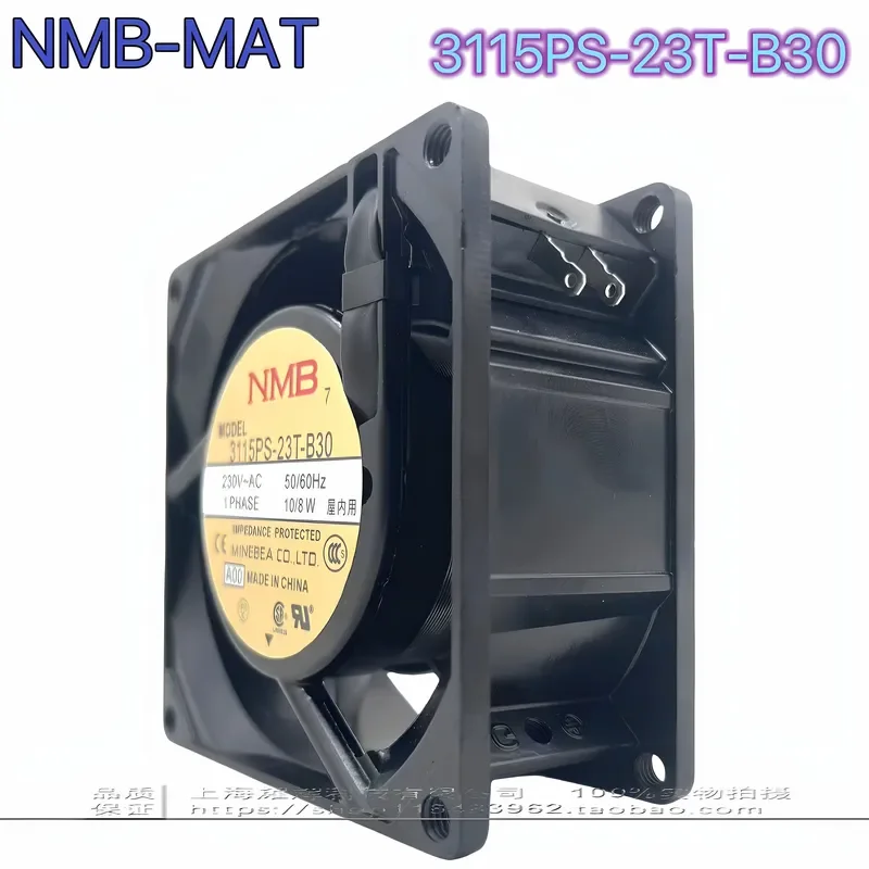 New Original 3115PS-23T-B30 for Japan Imported 8038 High Temperature Resistant 230V Aluminum Frame Fan