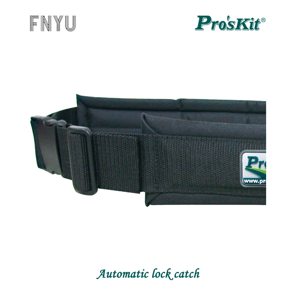 Pro'skit ST-5502 werkzeug gürtel S typ tragbare dicken gürtel tasche mit gürtel 7cm Breite multifunktionale elektriker werkzeug tasche gürtel
