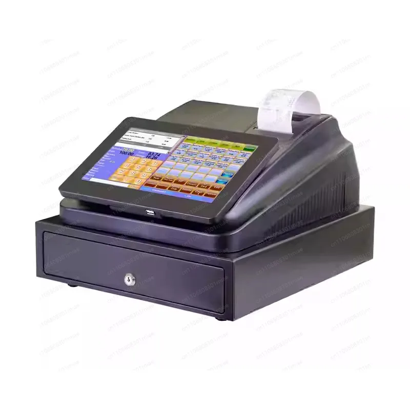 T3 MINI Cash Register Supermarket intelligent integrated ordering machine prints receipts Linux system 10.1-inch