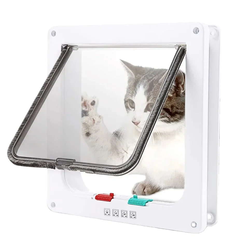 Pet supplies wholesale dog hole large medium and small cat flap door  access and convenient pet door Guinea pig hideout Hedgehog