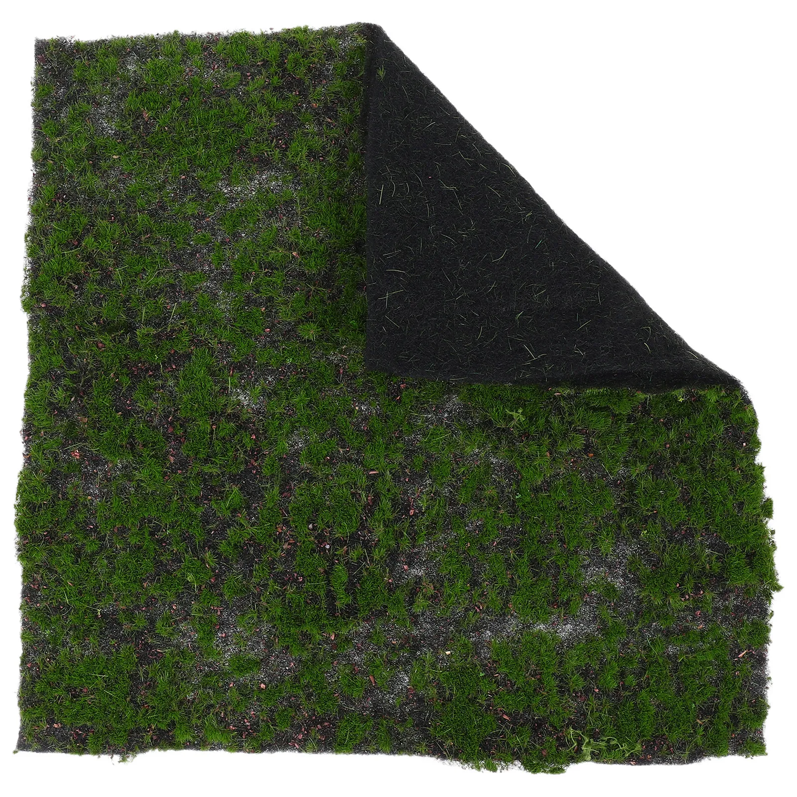 Fake Artificial Moss Mat Simulation Grass Turf Pad 30x30cm for Indoor Outdoor Home Wedding Backyard Decoration