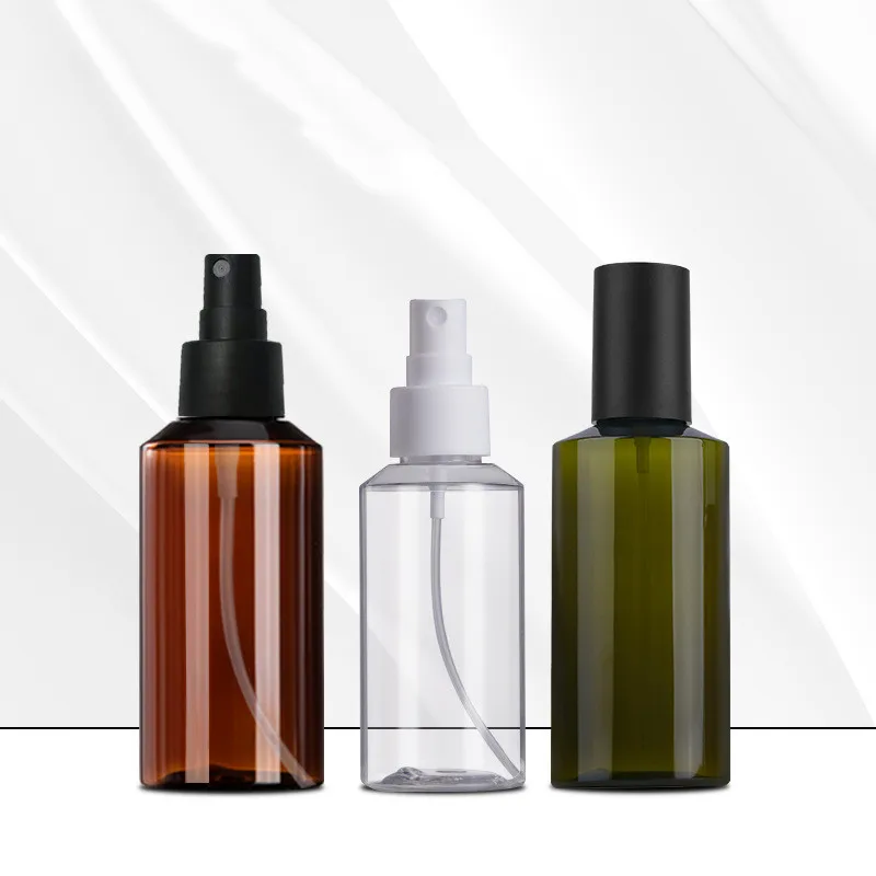 refillable-bottle-empty-spray-bottle-clear-brown-plastic-perfume-bottle-mini-cosmetic-spray-bottle-atomizer-100-150-200-280ml