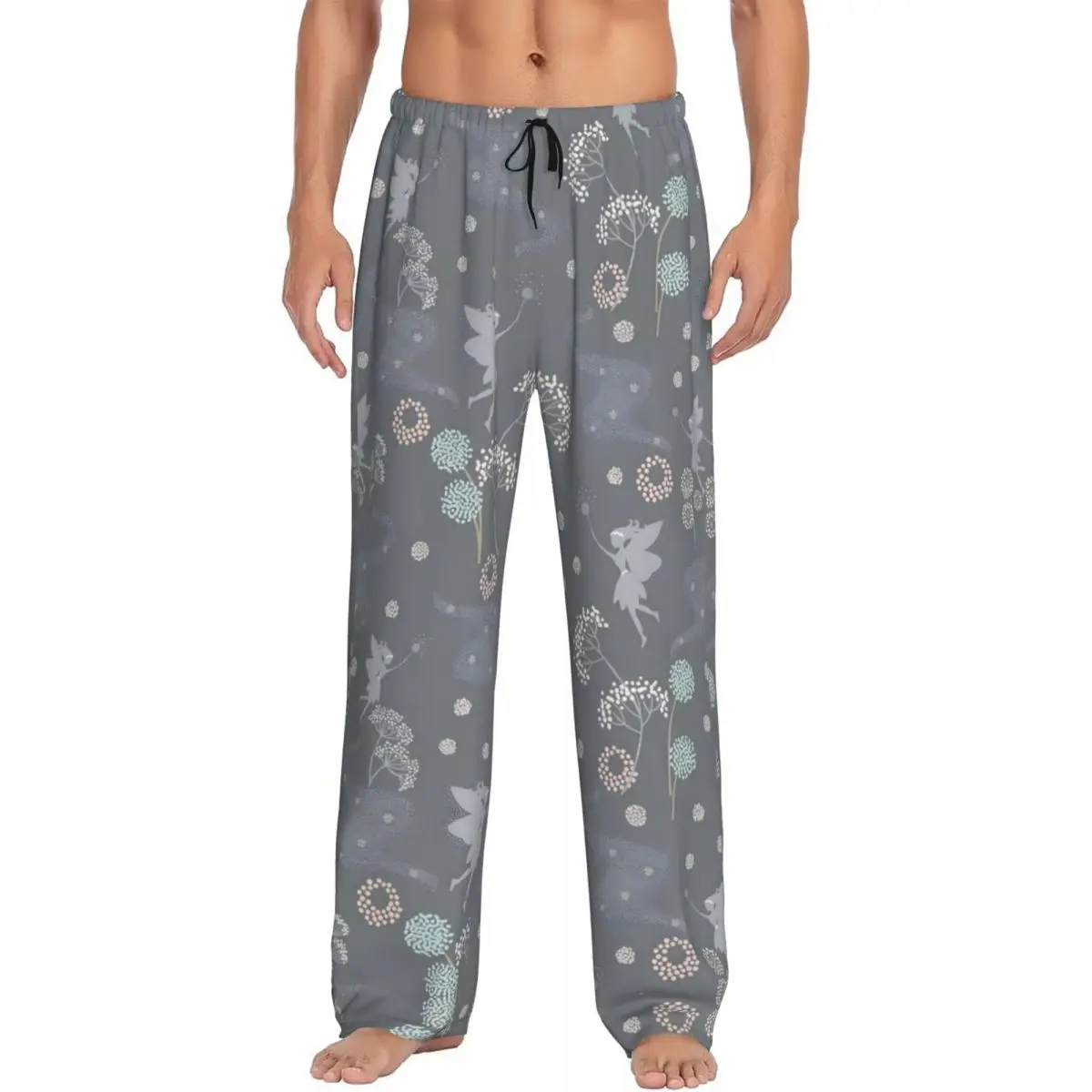 

Custom Men's Tinker Bell Pajama Pants Print Cartoons Sleep Sleepwear Bottoms with Pockets