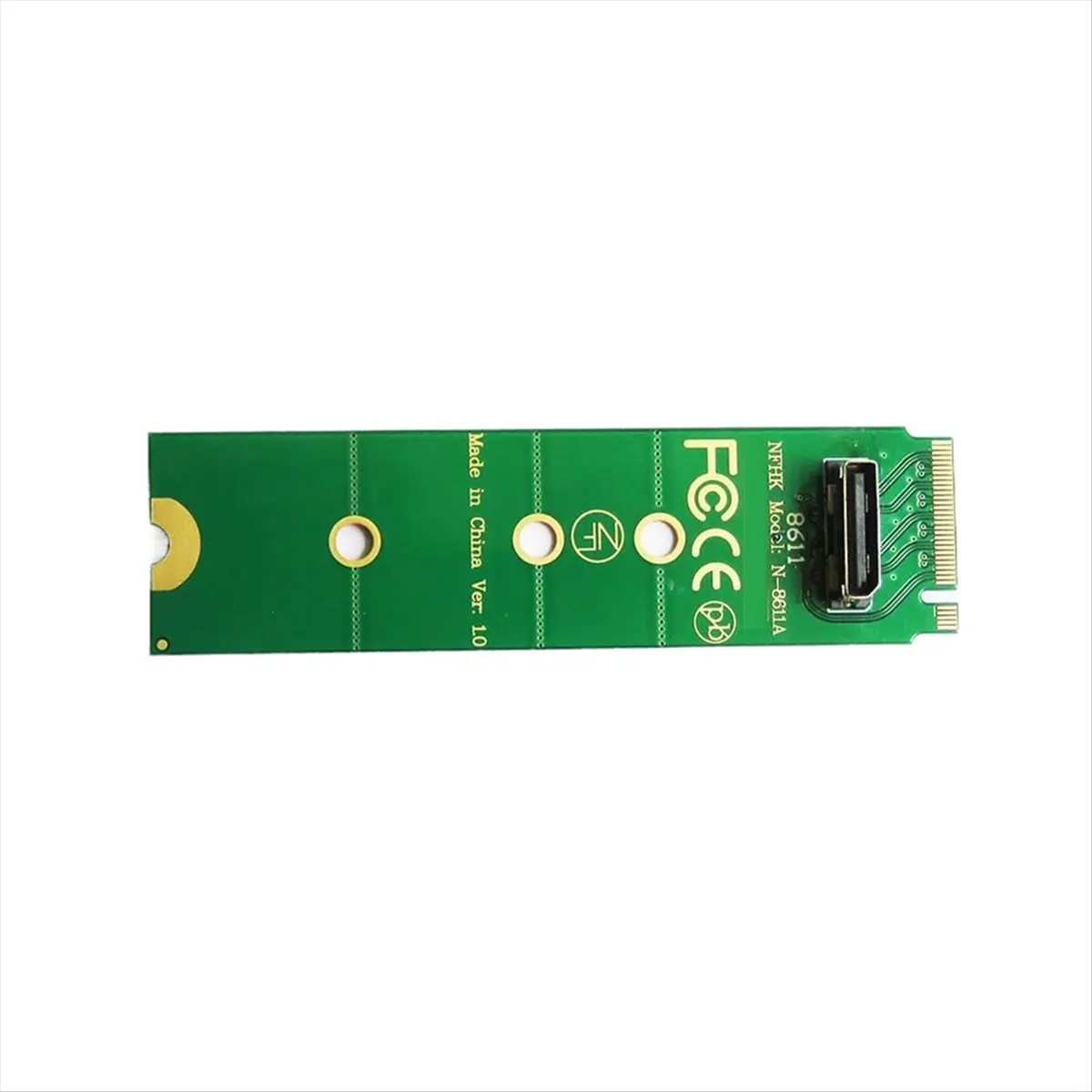 【~ New A88T】Nvme M.2 Ngff Interface to Oculink Sff-8611 Adapter Card Without Cable High Speed Conveter