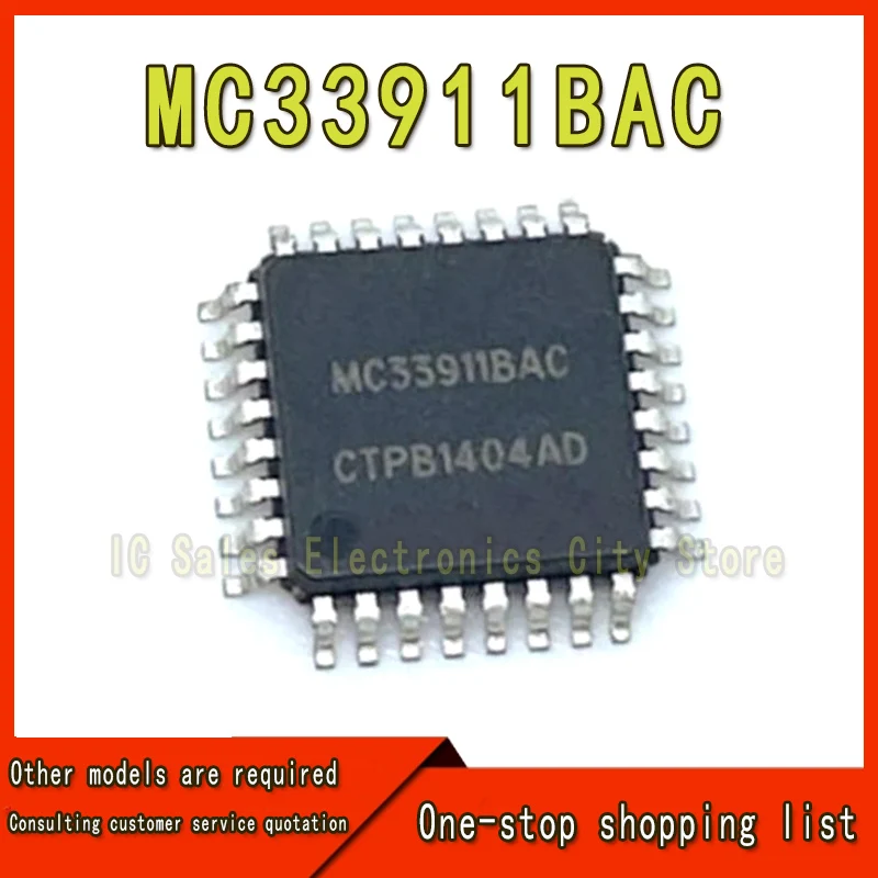 (2-10piece)100% New MC33911BAC SC33911BAC QFP-32 Chipset