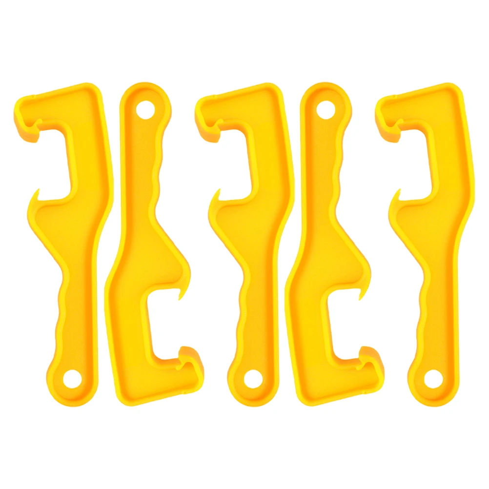 

5 шт. мощный гаечный ключ для крышки ведра с краской, многофункциональный инструмент для удаления ведра для различных контейнеров, простое управление