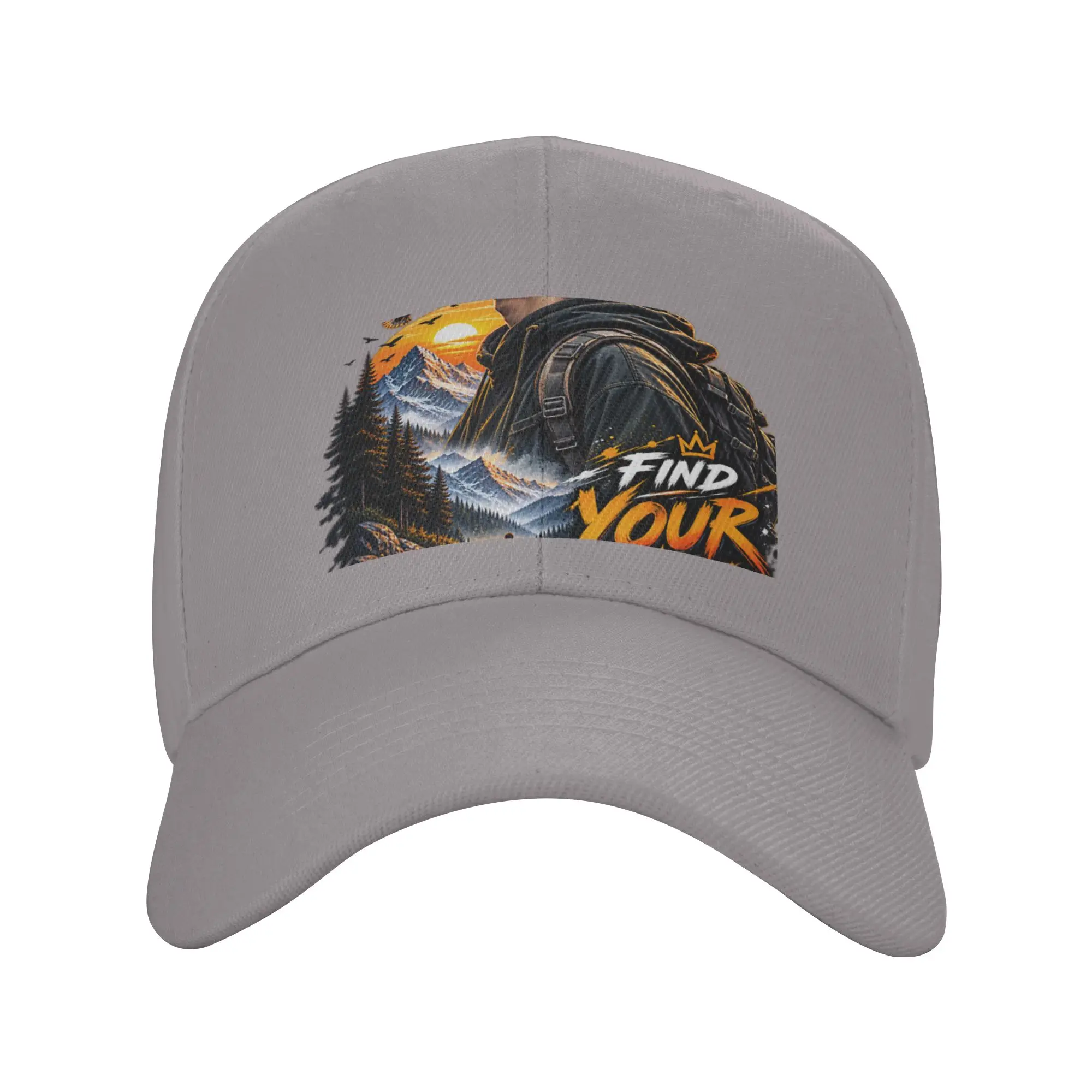 Find your fire Trendy Baseball Cap Halloween Hip Hop Cap Peaked Cap