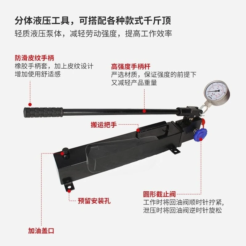 Hydraulic nut bolt tensioner, bearing assembly fastening stainless steel hand pump hydraulic nut