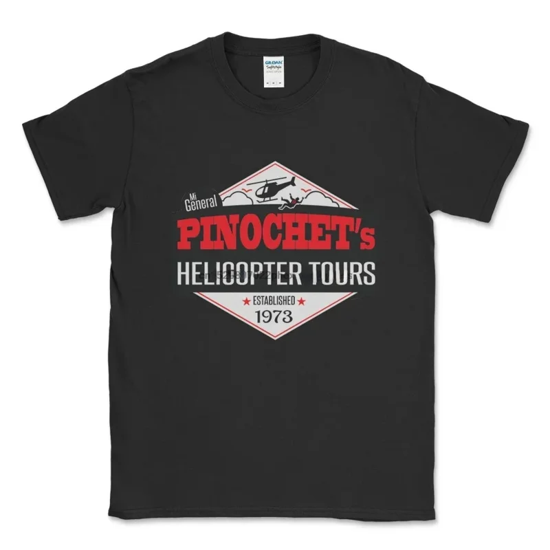 44 Pinochet - Pinochet's Helicopter Tours Established T-SHIRT S-2XL