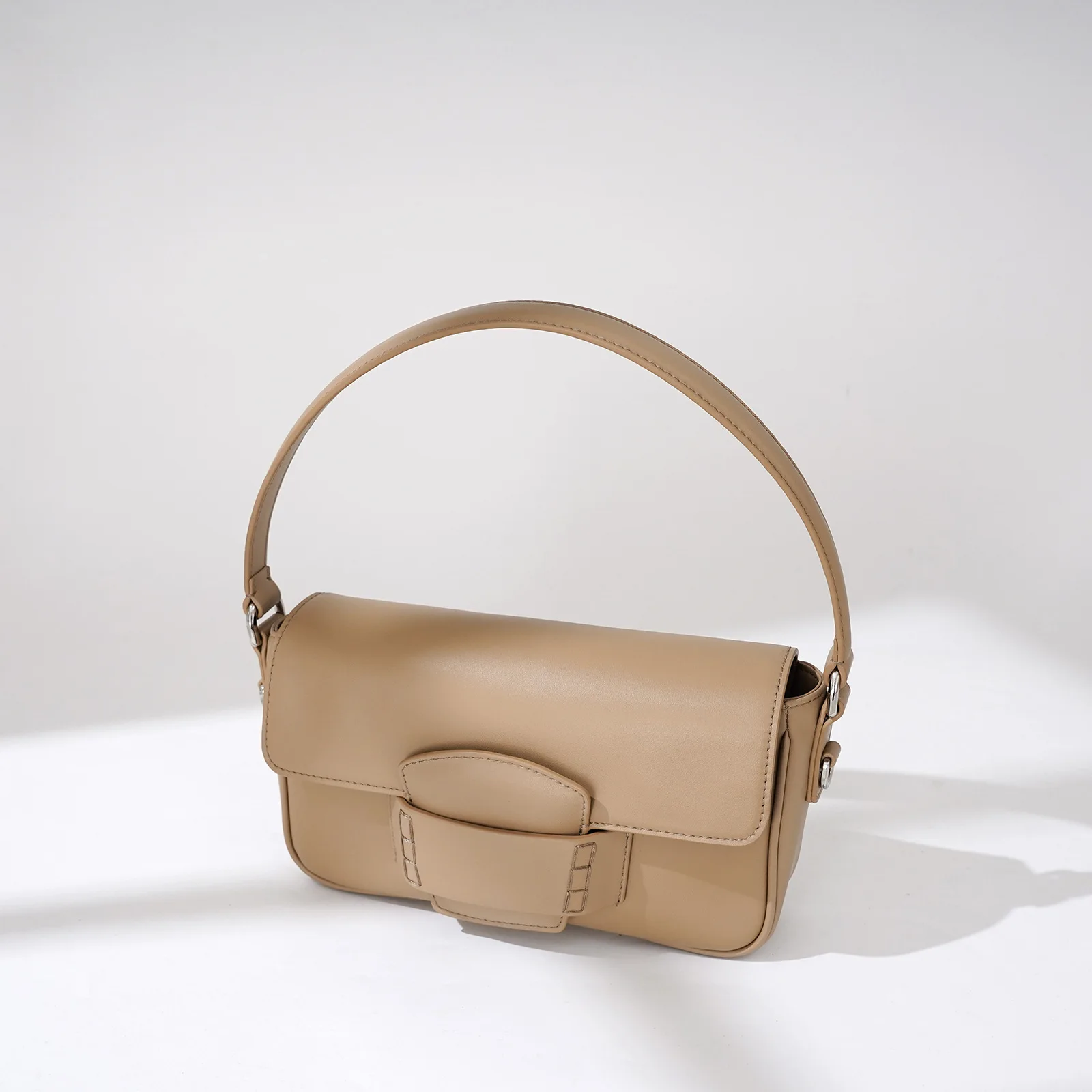 

Urban Simple Women Genuine Leather Bag Fashion Temperament Quality Head Layer Cowhide Shoulder Bag Versatile Handbag
