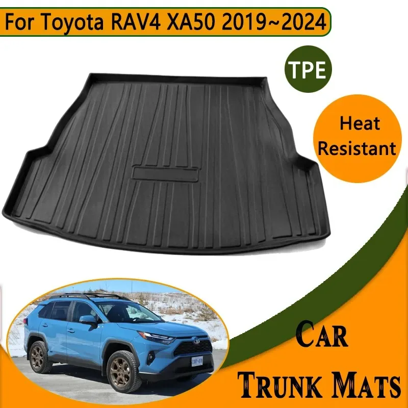 

Car Trunk for Toyota RAV4 XA50 Accessories 2023 2019~2024 Suzuki Across Protection Carpet Anti-dirty TPE Storage Pad Floor Mats