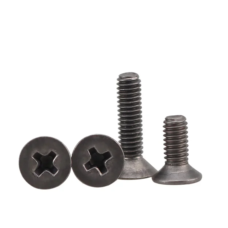 Yiqianyuan 10pcs Pure Phillips Flat Countersunk Screws M2 M2.5 M3 M4 Flat Bolts For Computer Small Screw