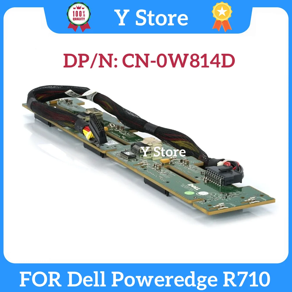 

Y Store FOR Dell Poweredge R710 SAS Hard Drive Backplane Riser W814D 0W814D 6 Bay SAS SATA Hard Disc Drive Backplane Board