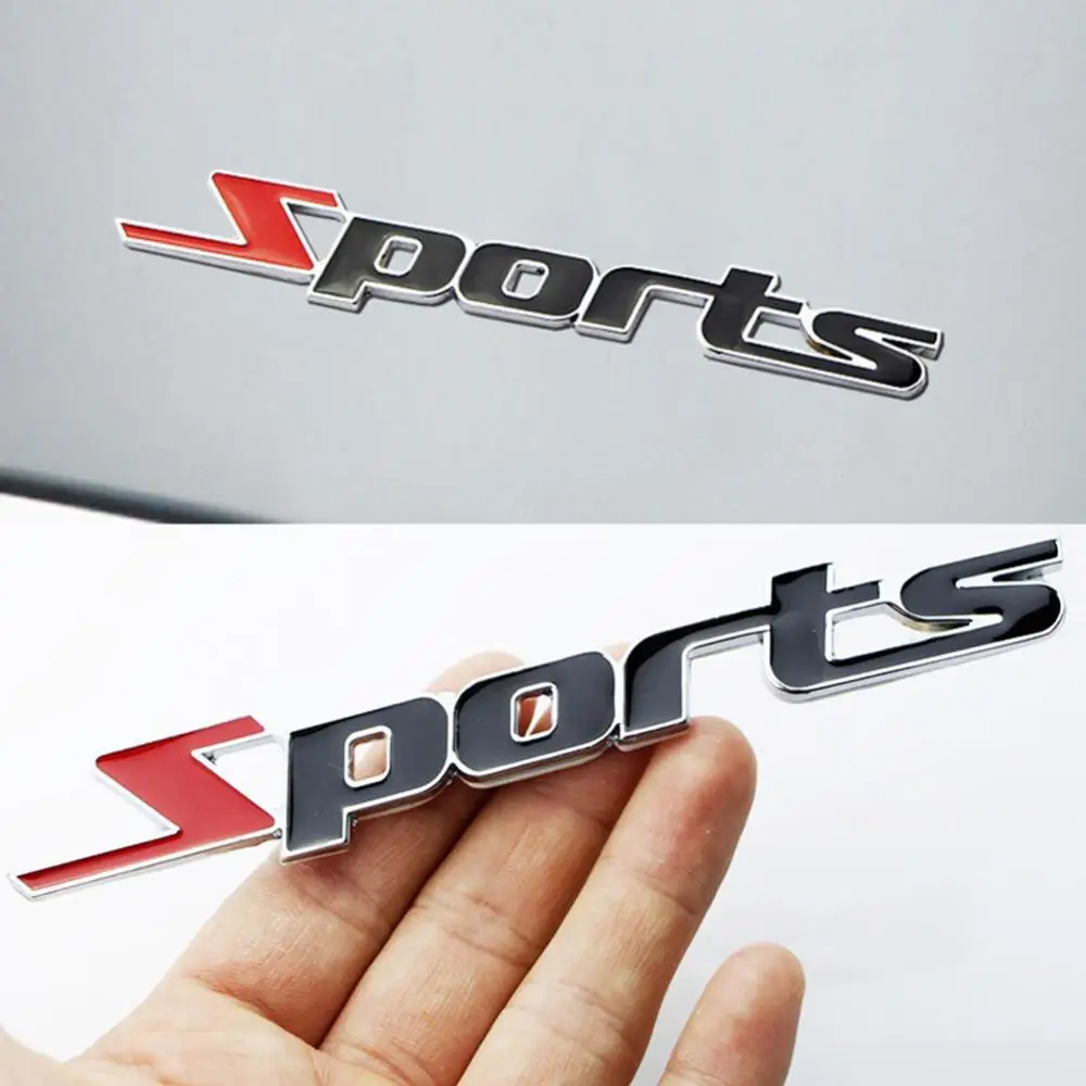 

Fashion 3D Metal Sport Logo Car Truck Decor Pattern Badge Universal Sticker New hot boutique