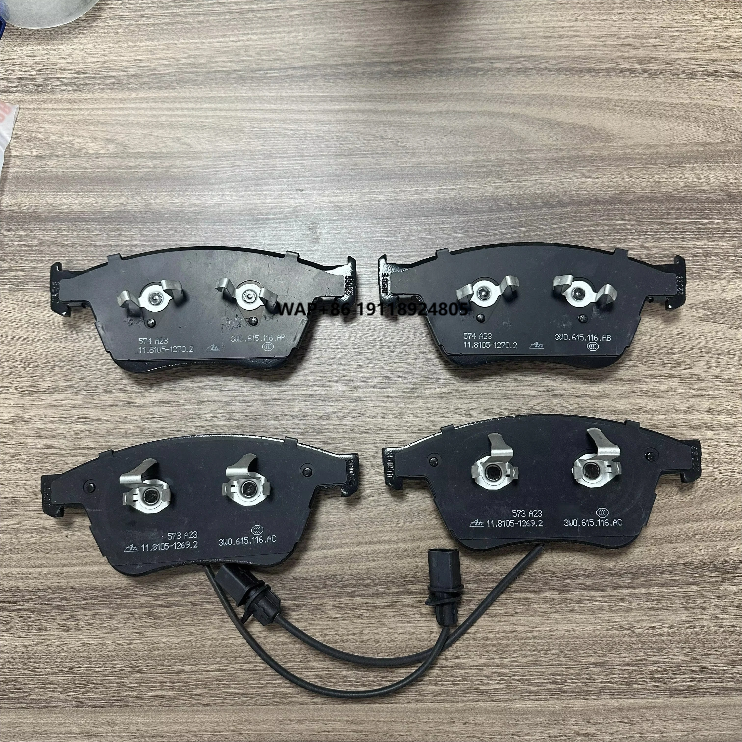 

Front brake pads suitable for Flying Spur, Continental GT 2006-2018 3W0698151AA 3W0698151P 3W0 698 151 AA