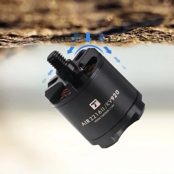 

T-Motor AIR2216II 920KV Бесщеточный двигатель 20A ESC T1045 Пропеллеры Бесщеточный электродвигатель Комплект для многороторного БПЛА