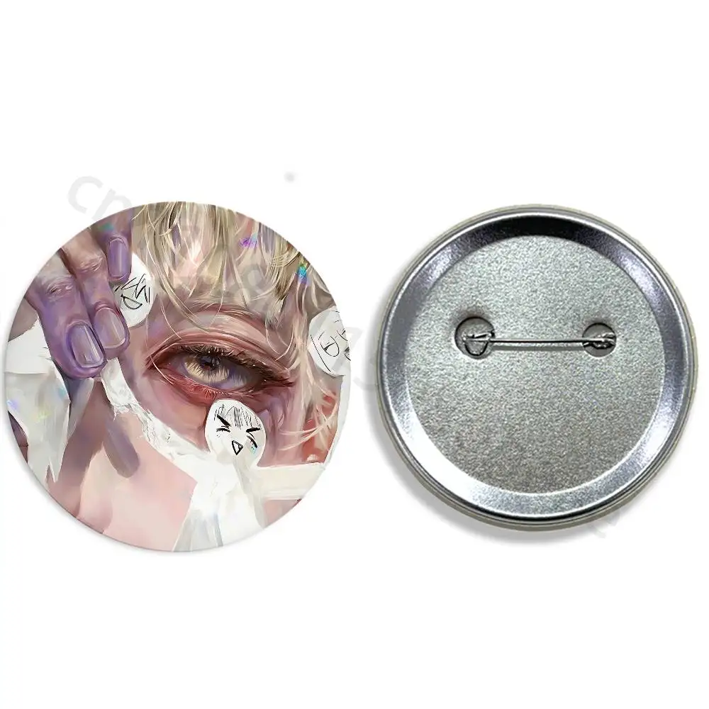 A-Alien Stage Luka Pins 58mm Cute Cartoon Badge Handmade Brooches for Backpack Accessories Jewelry Gifts