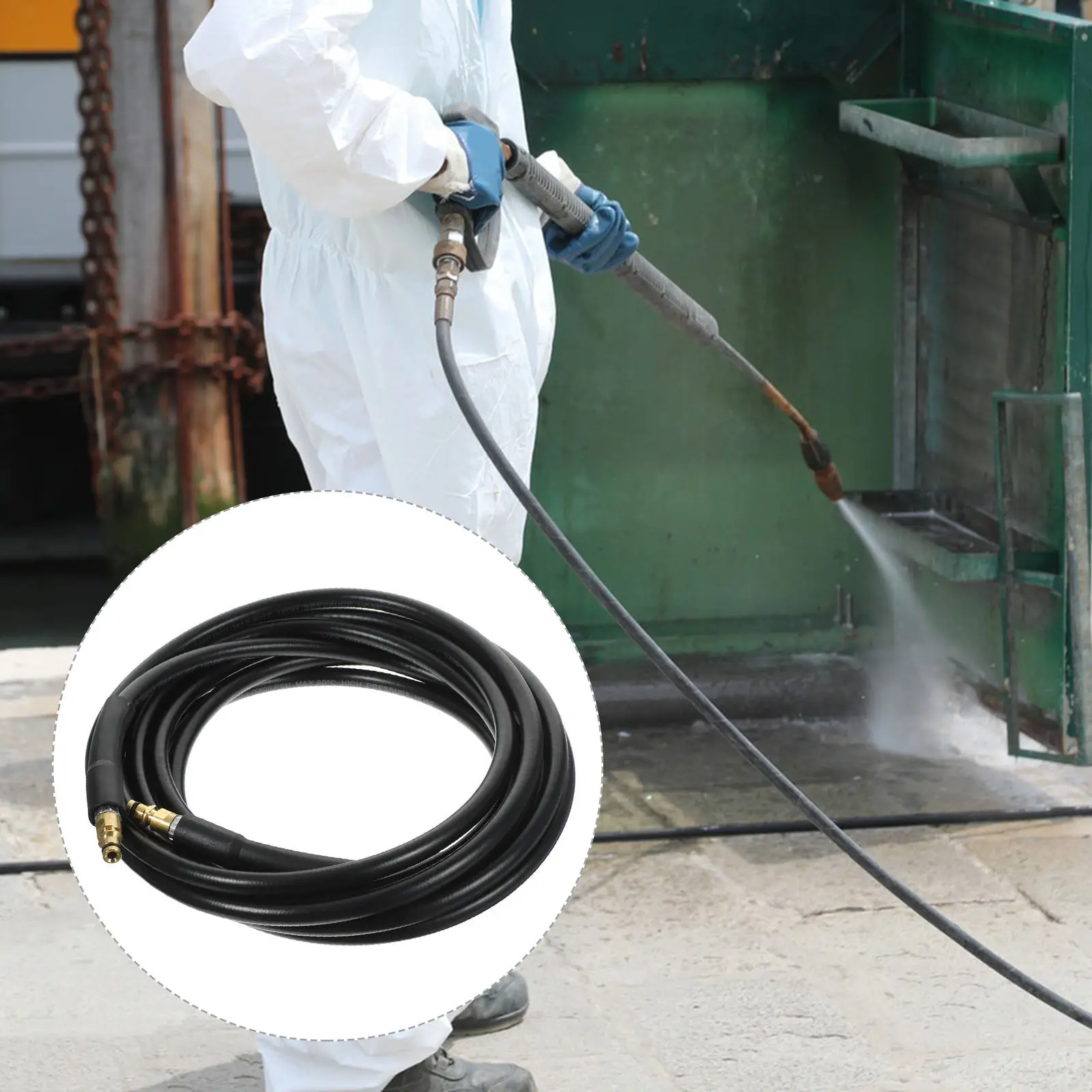 高圧洗浄機用アクセサリー-ホース-洗濯機-ゴム製給水ホース-電気温水器-高圧洗浄機