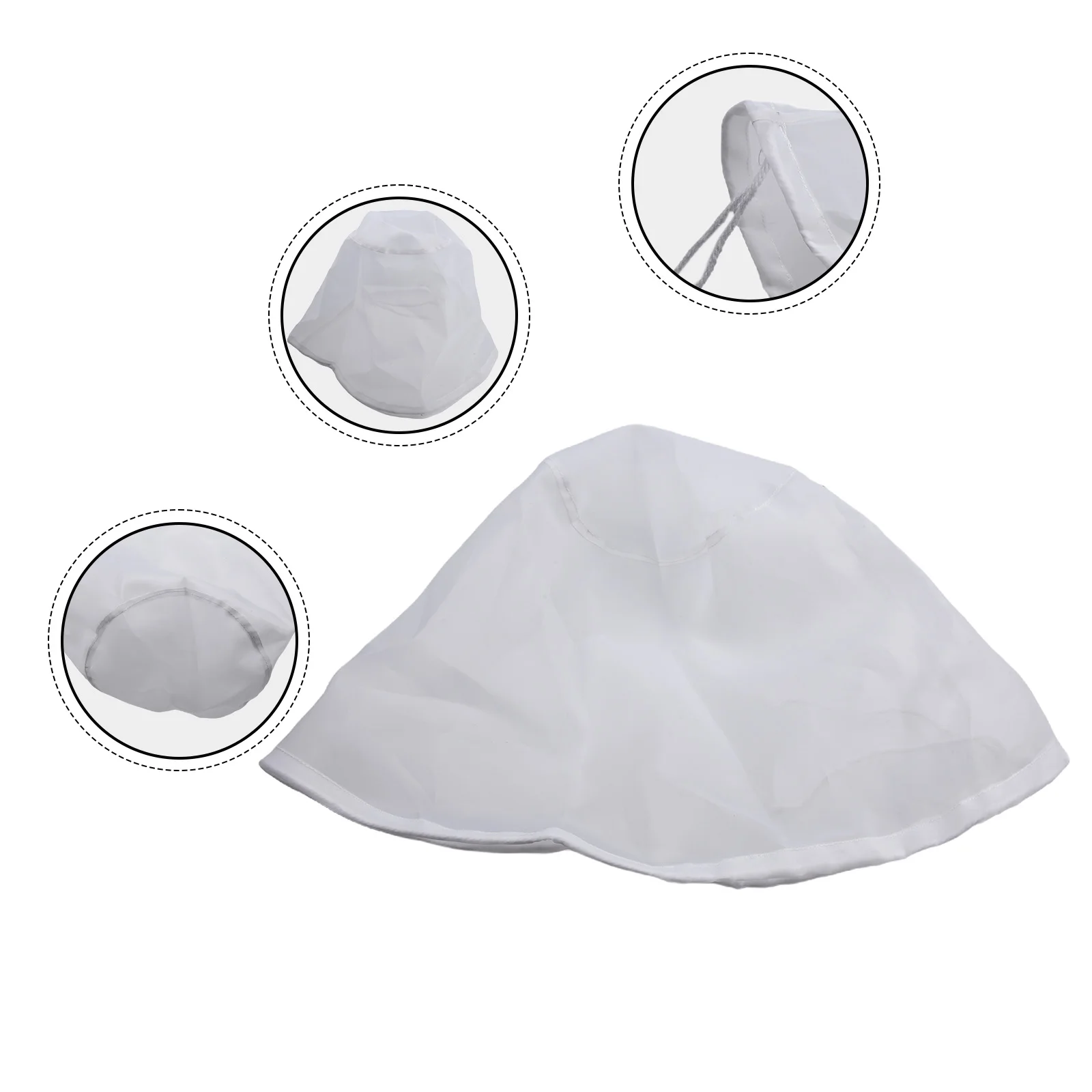 120 Mesh Bag Soy Milk Gauze Bag Strainer Mesh Reliable White Clean Compatible Optimal Soy Milk Juice Straining Mesh