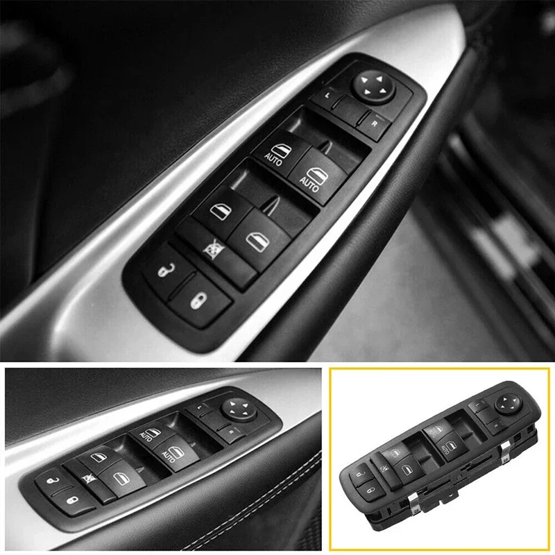 

LHD Car Master Window Switch Button Auto Door Windows Lift Control Switch 68231805AA For Dodge Charger Ram 1500 Chrysler 200 300