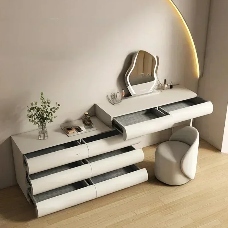 

Originality Light Luxury Stores Study Dressing Table High-quality Modern Backyard Living Room Regale Necklace Vanity Furniture