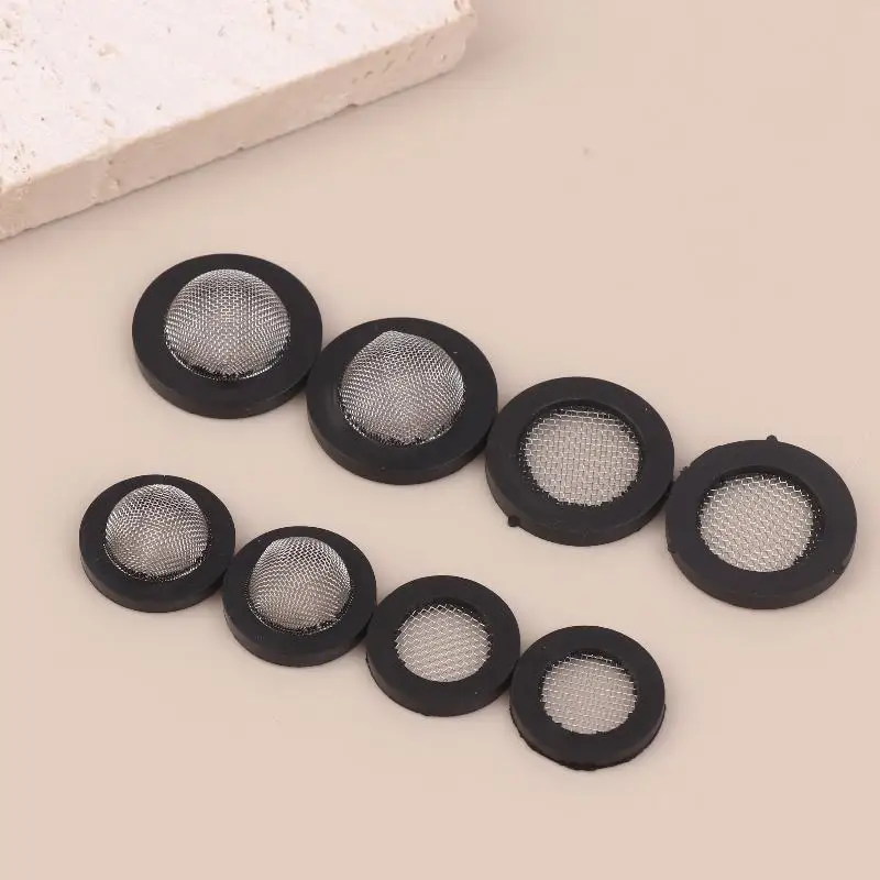 

10 шт. уплотнительных колец (O-Ring) для шлангов, резиновые прокладки для фильтров смесителей, фильтры для душевых шлангов, термостойкие фильтрующие элементы для смесителей, инструменты для фильтрации воды