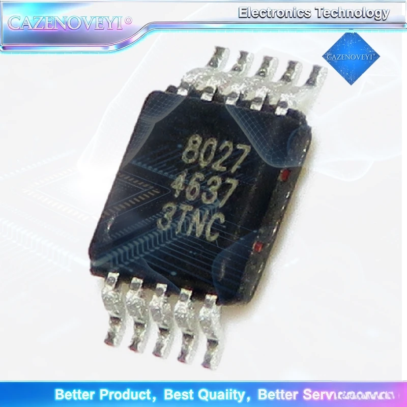 (5-10-20-30-100PCS) 8027 MSSOP-10 QN8027 Ready Stock Fast Shipping Wholesale Low MOQ Mixed Order
