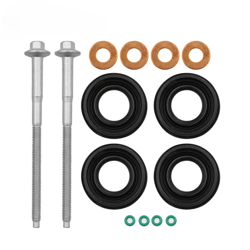 

DIESEL INJECTOR SEAL KIT w INJECTOR CLAMP BOLTS FOR FORD TRANSIT MK7 2.2 TDCi SP