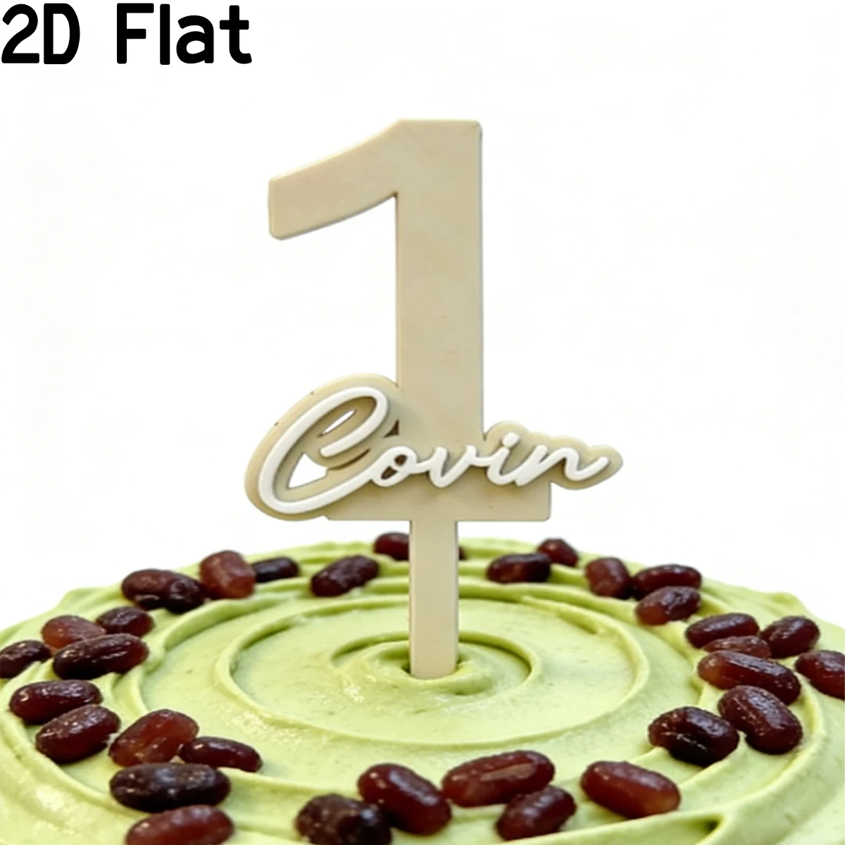1pc Custom Name Wooden Acrylic Cake Topper,Home Family Friends Ideal Wedding Birthday Anniversary Graduation Festive Decor Gift