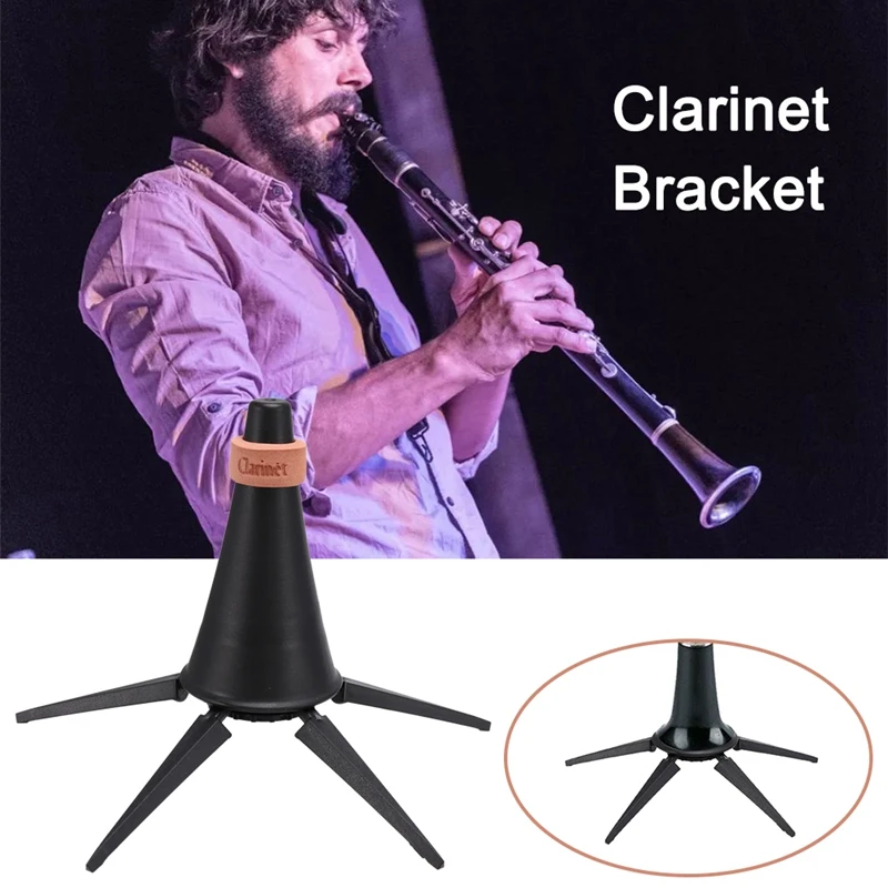 Clarinet Stand Holder 5-Leg Metal Clarinet Stand Portable Clarinet Holder Accessory For Clarinet A