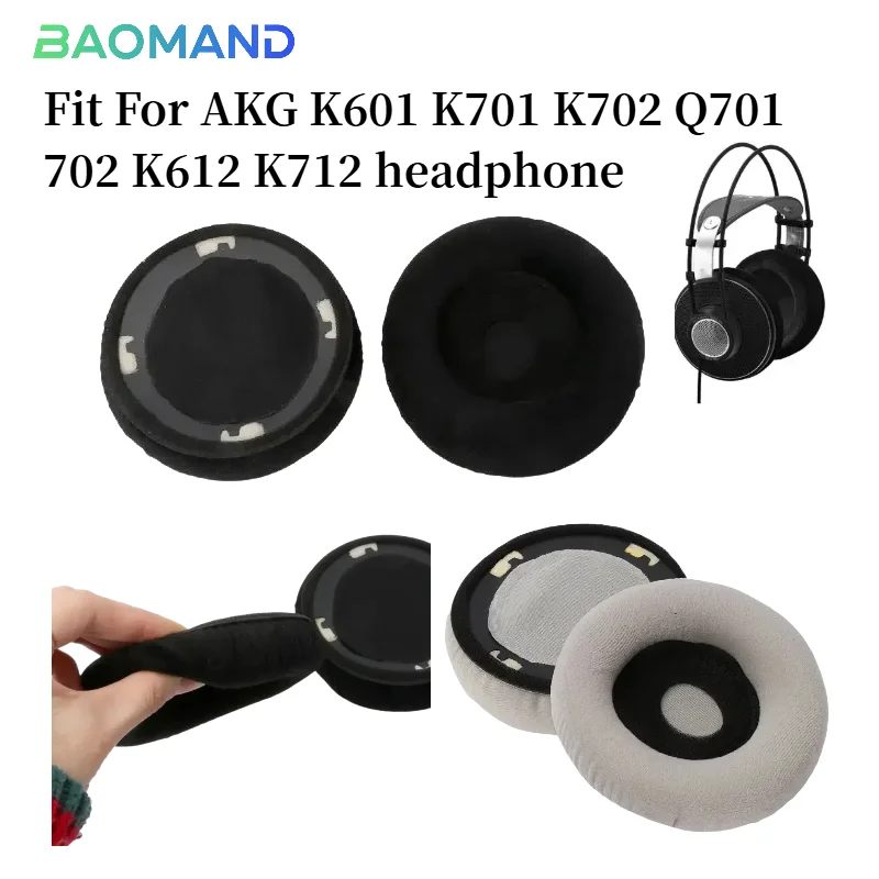

Replacement Ear Pads for AKG K601 K701 K702 Q701 702 K612 K712 Headphones Ear Cushions, Headset Earpads, Ear Cups Earmuffs