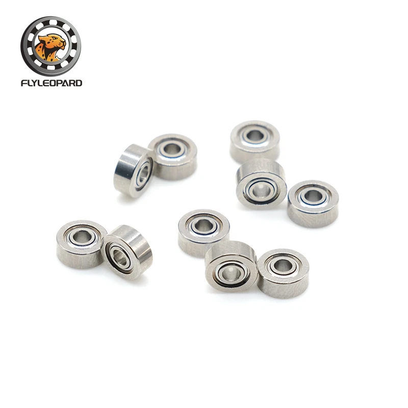 Łożysko MR62ZZ 2X6X2,5 mm ABEC-9 (10 SZTUK) Miniaturowe łożyska kulkowe MR62 ZZ Stal chromowana Jakość R-620 W52