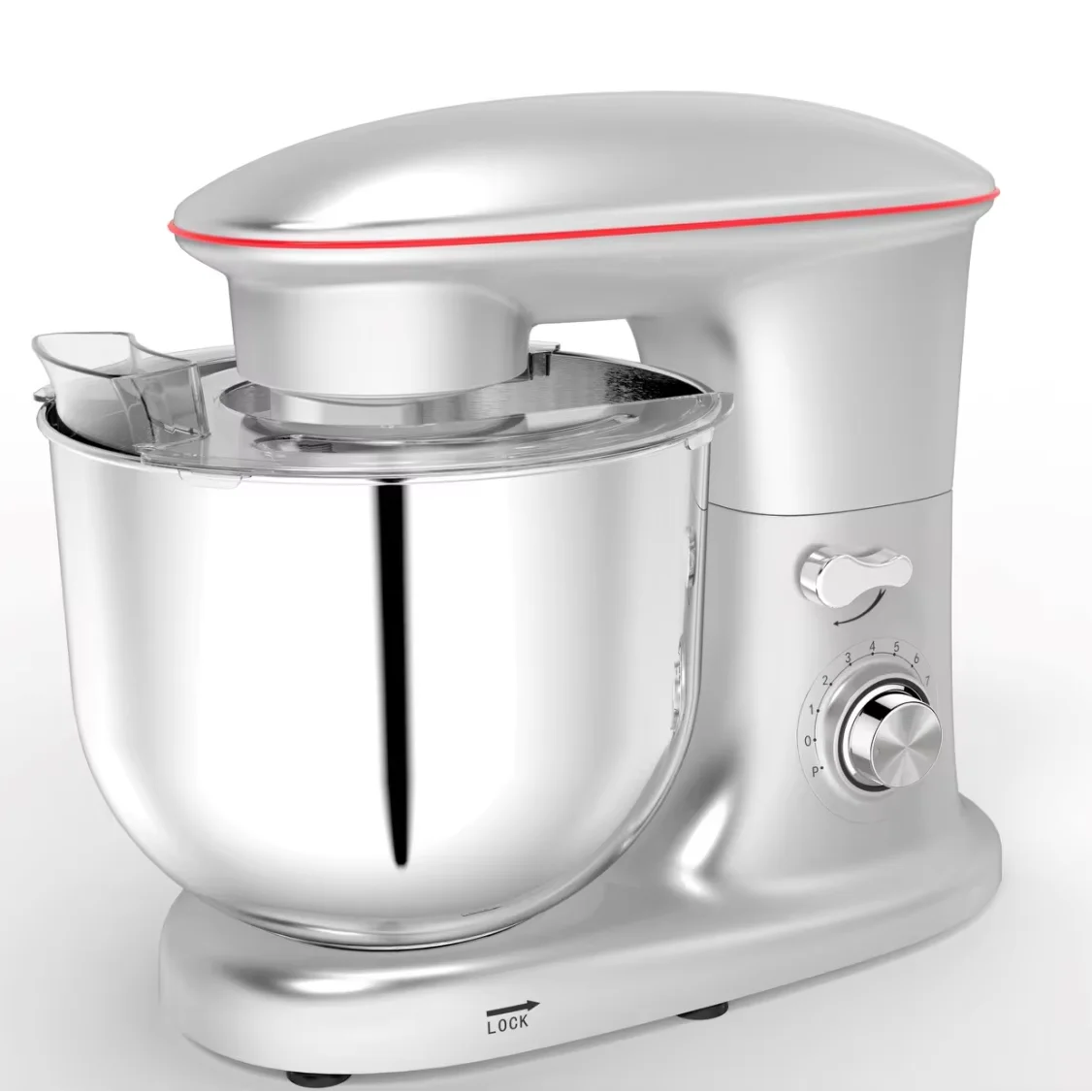 Household Bakery Electric Small Kitchen Appliances 8L 1800W Cake Baking Mixer Machine Stand Mixer For Dough Food Mixer