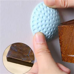 4 Colors Self Adhesive Rubber Door Buffer Wall Protectors Door Handle Bumpers for Door Stopper Doorstop