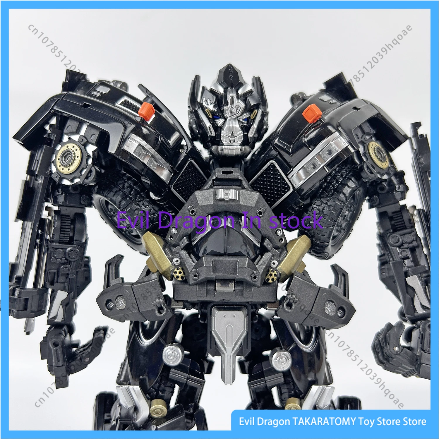 In Stock Black Apple Transformation Toy M06 23 Cm MPM06 M-06 Tin Enlarged Metal Action Figure Toy Collection Gift