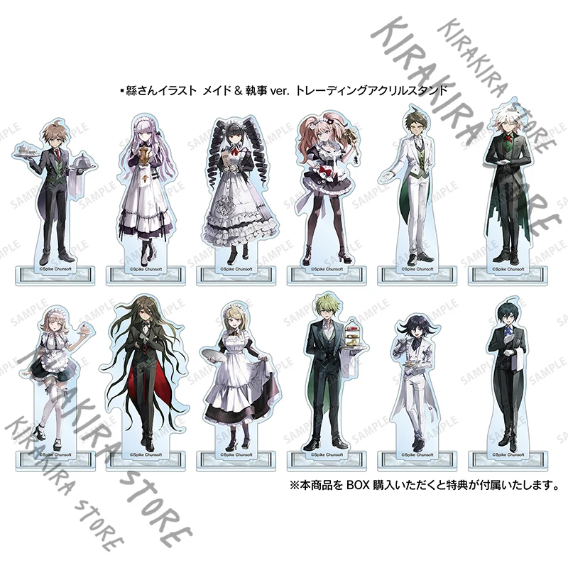 

Danganronpa Anime standing sign Cosplay Acrylic indicative board Kirigiri Kyoko Mikan Tsumiki Mini Decor High Quality Ornaments