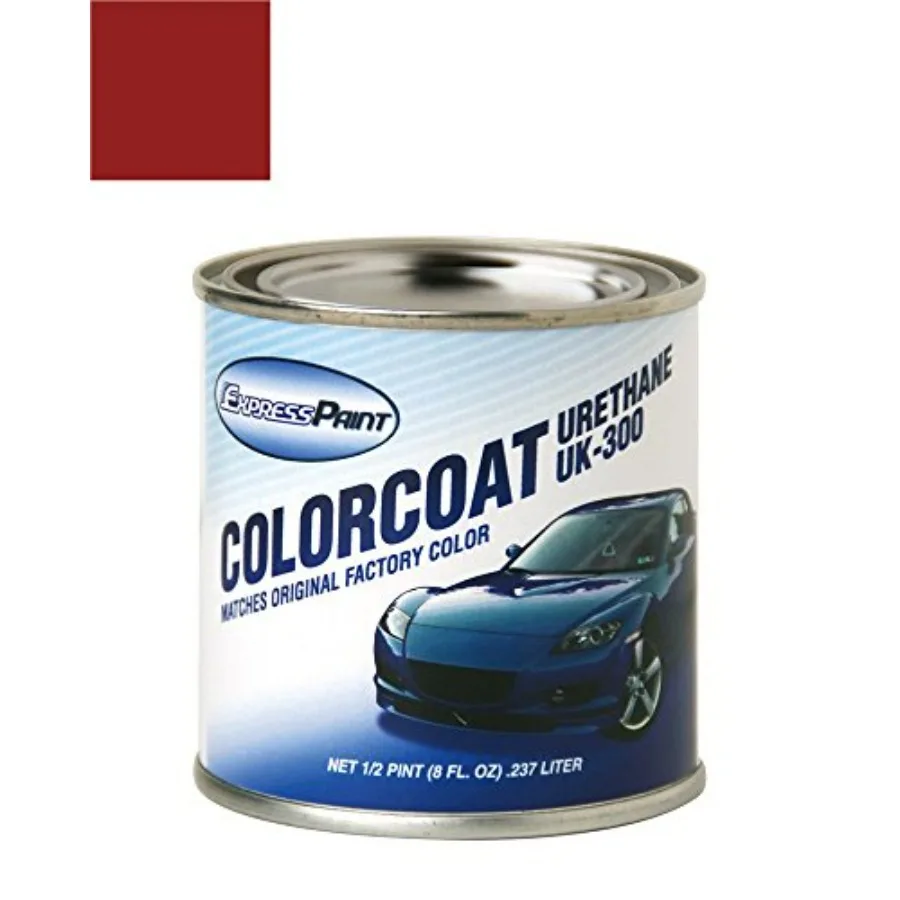 

Полупинтовая упаковка для автомобильной краски Honda All Automotive Touch-up Paint - Bordeaux Red Pearl Clearcoat R-78P - Только краска (без лака)