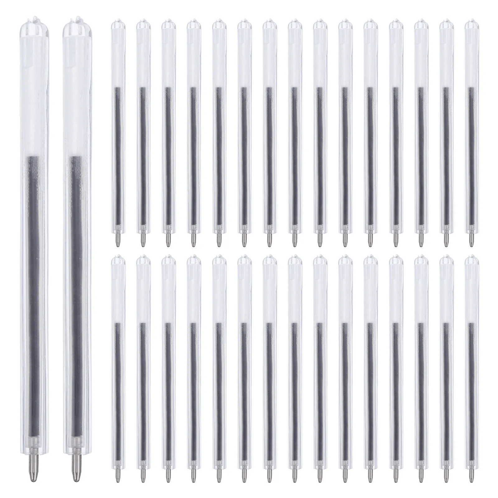 50Pcs Soft Tube Ballpoint Pens Flexible Non-Lethal Safety Pens for Mental Health Hospitals Secure Facility Prison Writing Tools