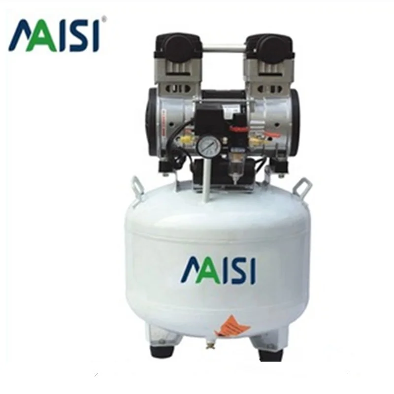 

780w 8 bar air dry tooth oil free ac mini Portable 50 litre compressor