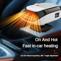 12V/24V 자동차 히터 팬 150W 겨울 자동차 히터 조정 가능한 풍속 Webasto 앞 유리 Defrost Defogger 자동차 안개 방지 히터