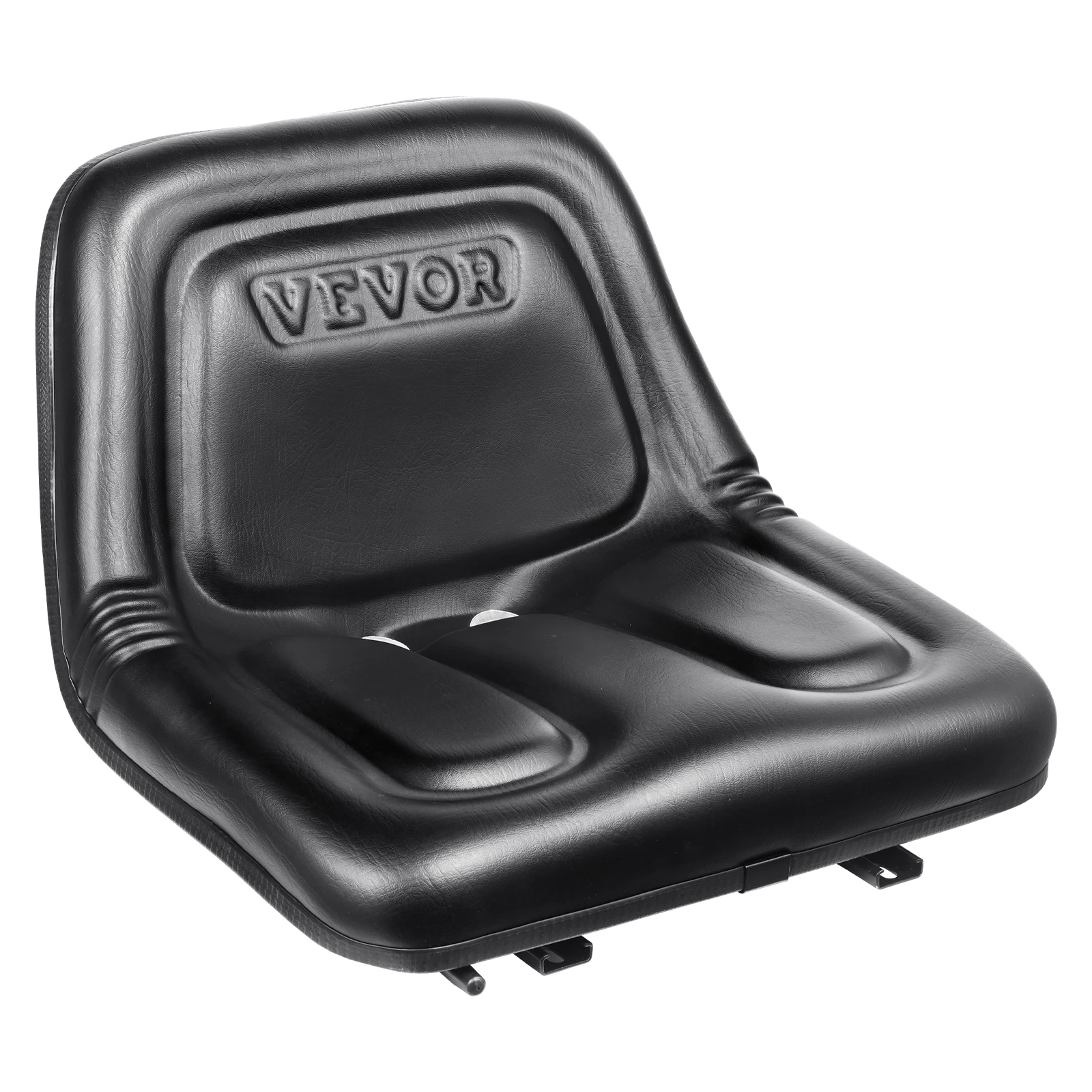 VEVOR 6.3-13.4 inch Universal Tracor Seat Lawn Mower Seat with Micro Switch and Drainage Holes for Tractor Loader Excavator