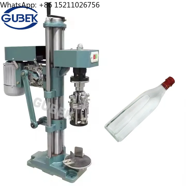 Venda por atacado de pequenas máquinas tampando manuais de garrafas Máquinas tampando coroa