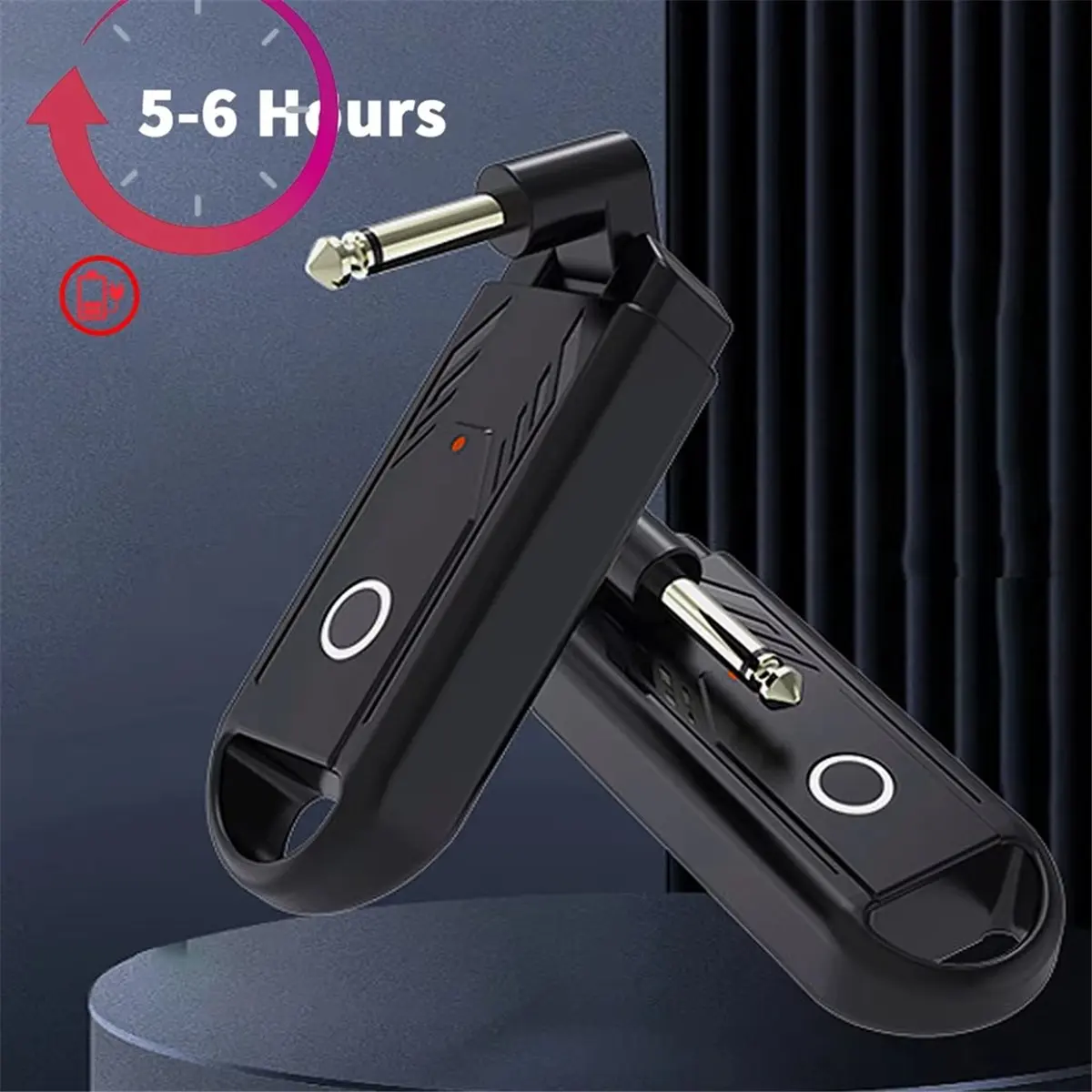 

Guitar Wireless Transmitter Receiver Audio System for Electric Drum Digital Saxophone Piano Musical Instruments [cilae-17R]