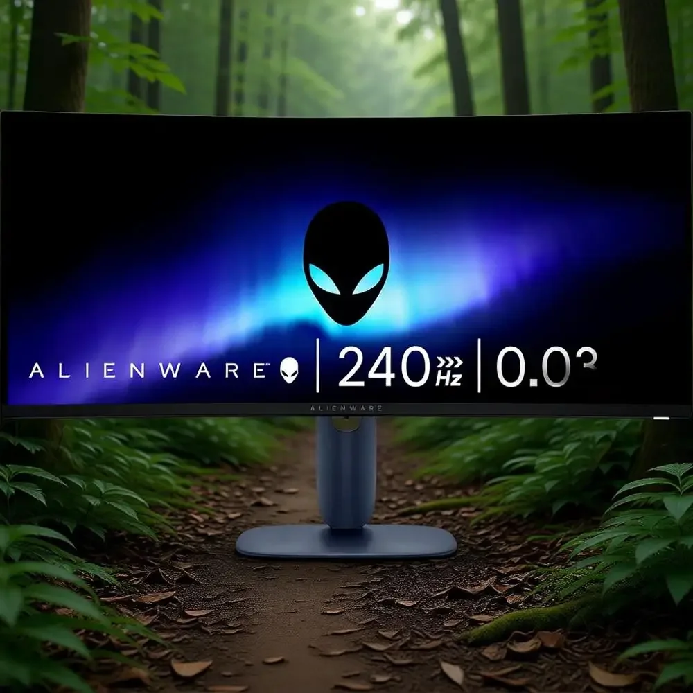 

34.2 WQHD Curved Gaming Monitor - 240Hz Refresh, 1800R, HDR400, AMD FreeSync Premium Pro