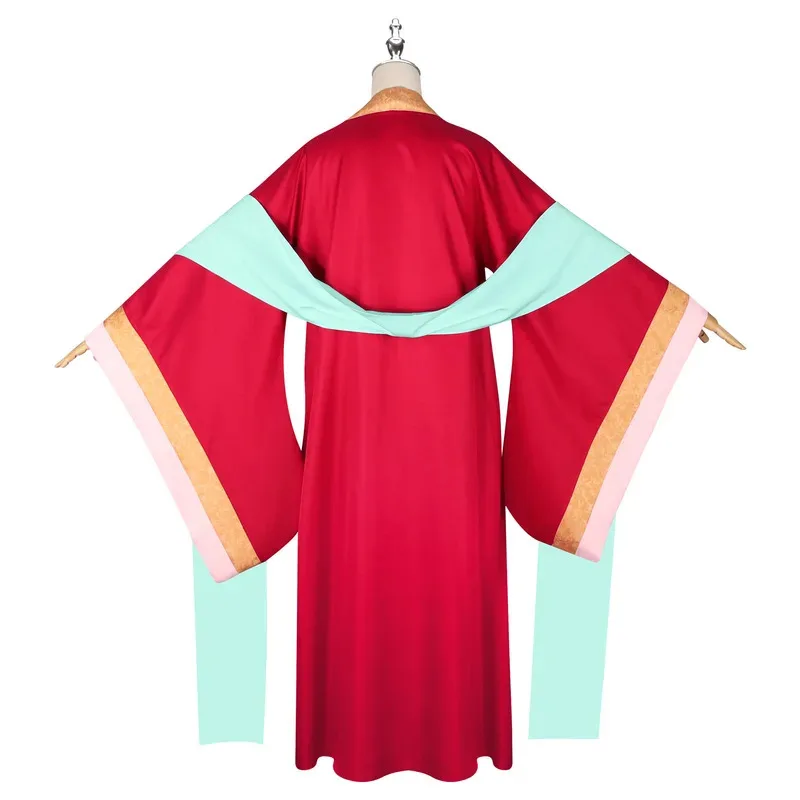 Parrucca del costume della concubina imperiale The Apothecary Diaries S2 Anime Cosplay Abito tradizionale antico Yuye Red Hanfux,5;d'2.y;8'